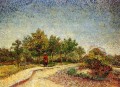 Lane in Voyer d Argenson Park bei Asnieres Vincent van Gogh